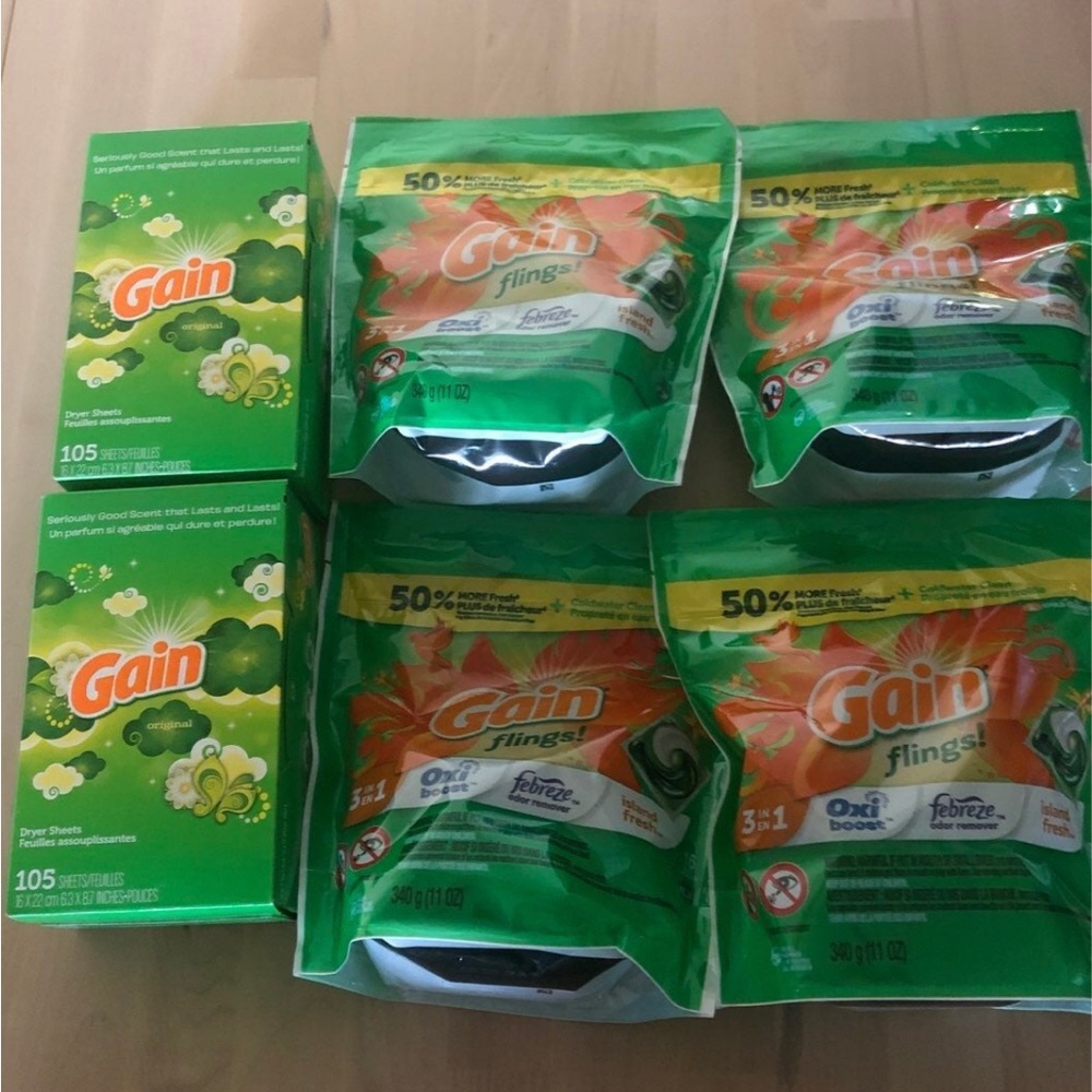 Gain dry sheet and pod bundle